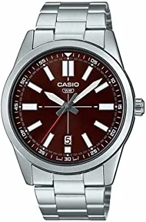 Casio Analog Brown Dial Men's Watch - MTP-VD02D-5EUDF