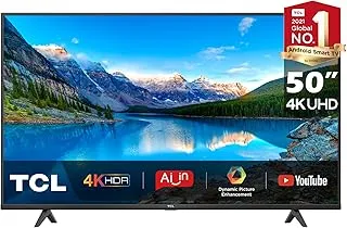 TCL 50 Inch 4K HDR Certified Android - 50T615 (2020 Model)