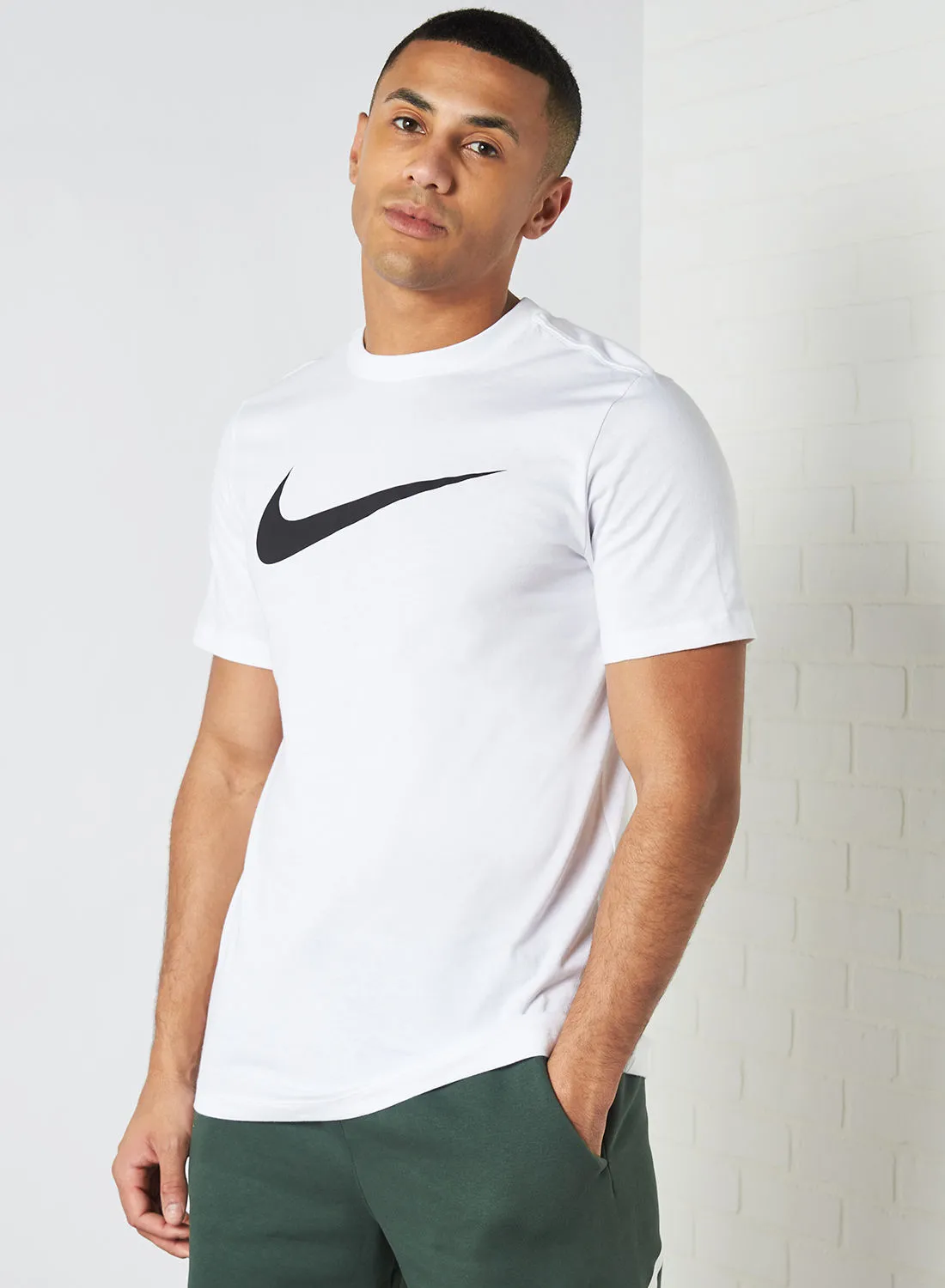 Nike NSW Swoosh Icon T-Shirt White