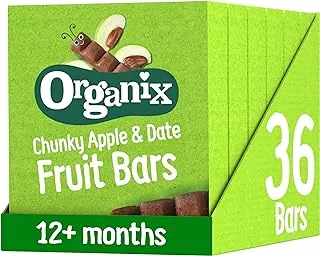 Organix Organic Apple & Date Chunky Fruit Bars Pack Of 6