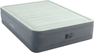 Intex Queen Premaire Elevated Airbed - W220-240v Built-In Pump 1.52mx2.03mx51cm, 64906