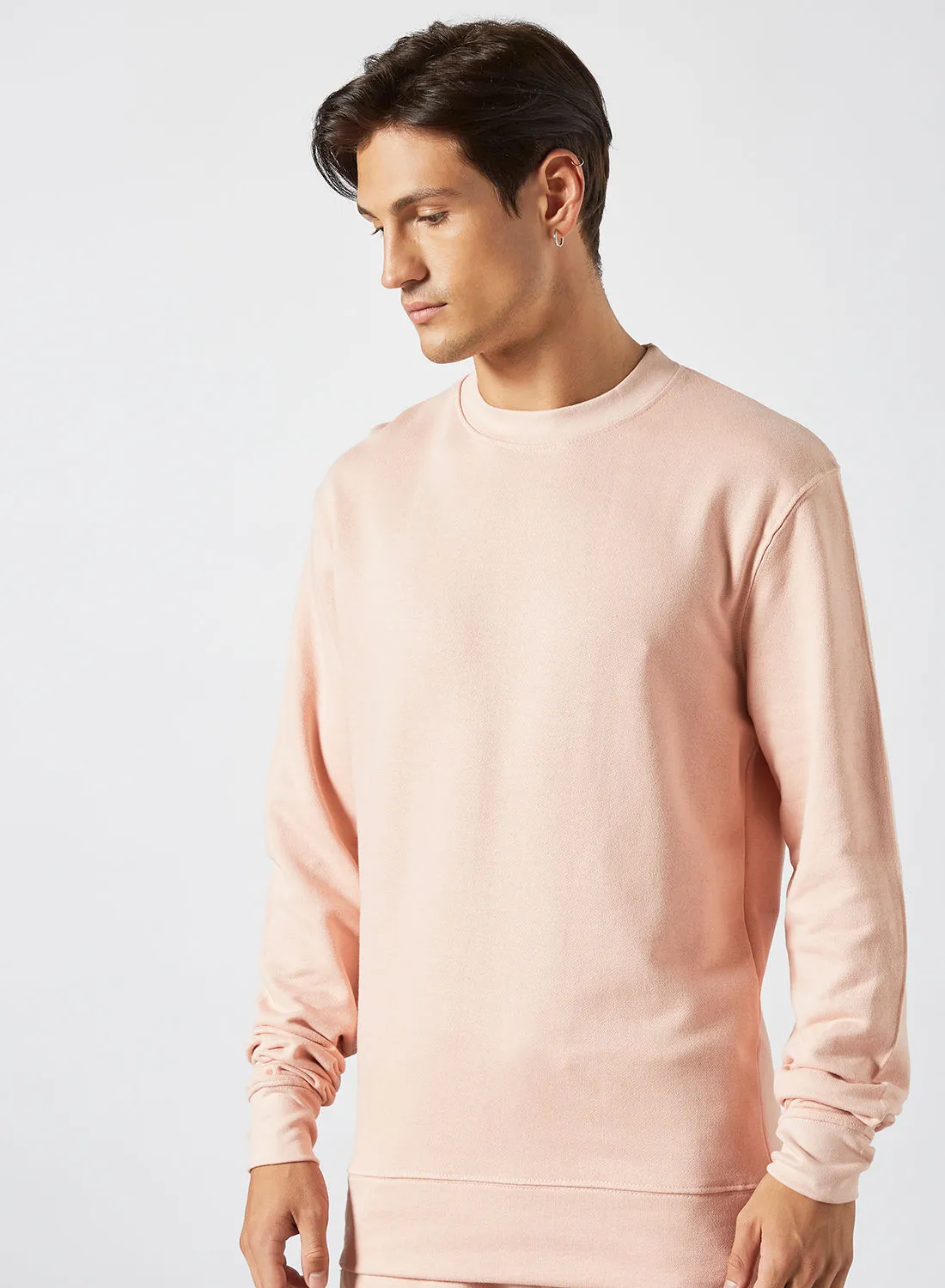 Sivvi x D'Atelier Crew Neck Sweatshirt Light Pink