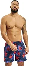 Urban Classics Men Pattern swim Shorts Swim Trunks (pack of 1)