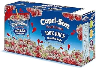 Capri-Sun Strawberry Fruit Juice Drink 10 X 200 ml- Pack of 1