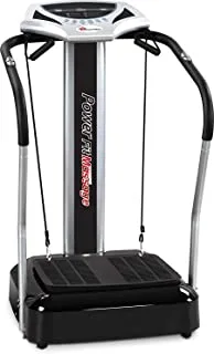 PowerMax Fitness VP-500 Power Fit Massager/Crazy Fit Massager, Black/Silver