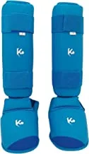 KICK OFF SPORT KARATE Shin Guards Kickboxing Premium MMA واقيات شين ووسادات شين مثالية لحماية شين للمصارعة والمبارزة والمواي تاي والكيك بوكسينغ والكاراتيه