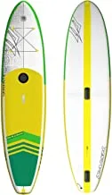 Naish 2018 Crossover Inflatable SUP Board - Yellow, 10 ft 6 Inch