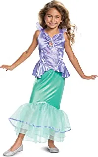 Disney Princess Ariel Classic Girls' Costume, Teal