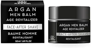 Diar Argan Men's After Shave Age Revitalizer Argan Balm, 50ml