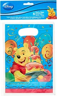 Winnie The Pooh Birthday Lootbag Pack of 6