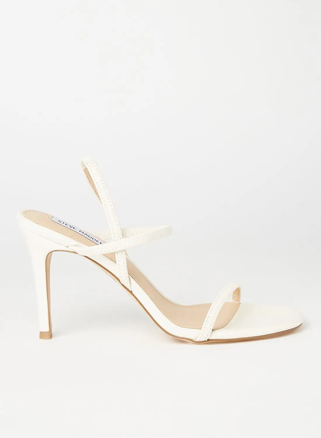 STEVE MADDEN Kassidy Slingback Heels White