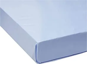 Ibed Home Fitted Bedsheet 3Pcs Set, Microfiber,King Size, Pastel Blue