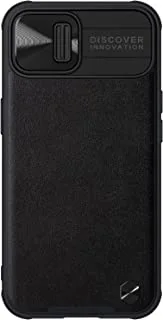 Nillkin Camshield Leather Case With Camera Protection For Apple Iphone 13 - Black