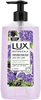Lux Botanicals, Perfumed Hand Wash, For All Skin Types, Fig Extract & Geranium Oil, Hygiene Properties To Effectively Wash Away Germs, 250Ml