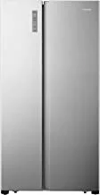 Hisense 569 Liter Side by Side Door Refrigerator with Automatic Defrost | Model No RS74W2NQ with 2 Years Warranty