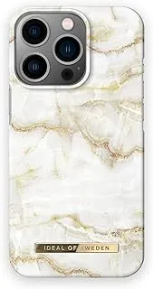 iDeal of Sweden Fashion Case iPhone 13 Pro Golden Pearl Marble