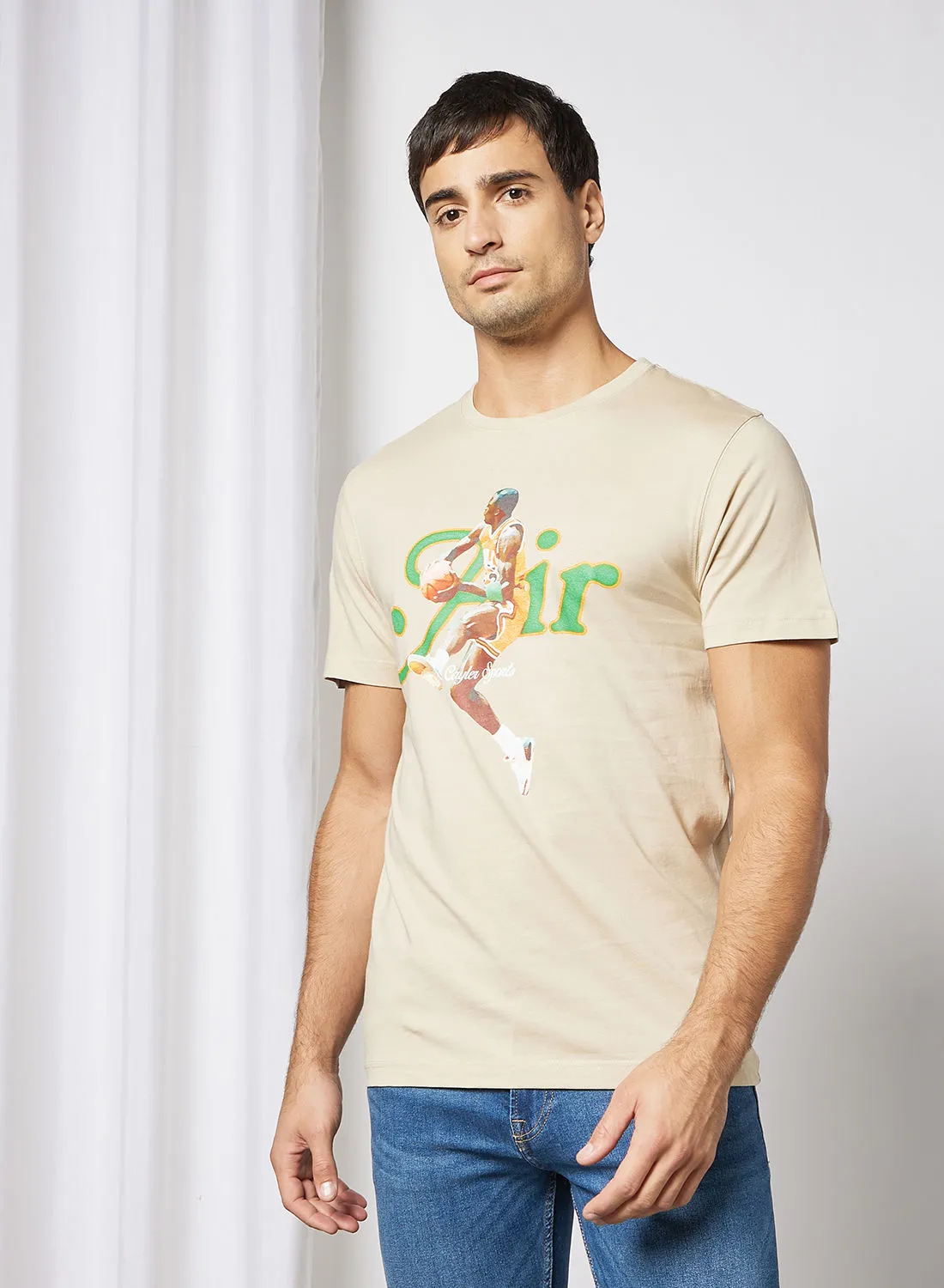 Cayler & Sons Air Basketball T-Shirt Beige