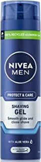 NIVEA MEN Shaving Gel, Protect & Care Aloe Vera, 200ml