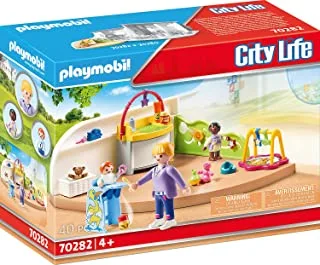 PLAYMOBIL Toddler Room, Multicolor, 70282