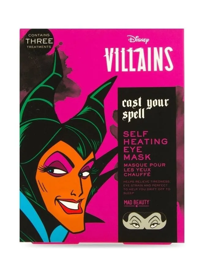 Mad Beauty Disney Villains Cat Your Spell قناع عين للتدفئة الذاتية 25 مل
