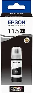 Epson 115 EcoTank Photo Black ink bottle, C13T07D14A