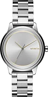 MVMT PROFILE UNISEX's SILVER DIAL, STAINLESS STEEL WATCH - 28000186-D