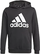 Adidas Adidas Boys Essentials Big Logo Hoodie,Men's Apparel,Black/White,8-9A