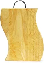 Billi wooden chopping board - premium thick acacia wood cutting board brown