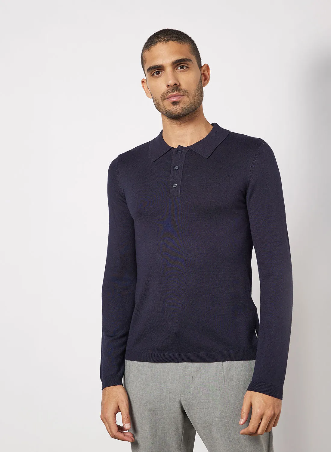 Only & Sons Solid Polo T-Shirt