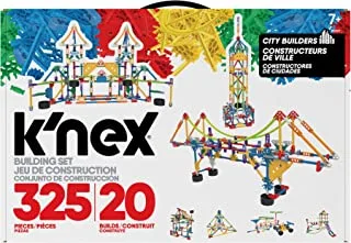 KNEX City Builders - 325pcs/20 Models