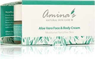Aminas Natural Aloe Vera Face& Body Cream 120ml