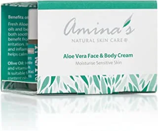 Aminas Natural Aloe Vera Face & Body Cream 50ml