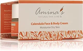 Aminas Organic Calendula Face & Body Cream 120m