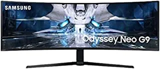 Samsung 49-Inch 1000R Curved Gaming Monitor with 32:9 Dual QHD Screen