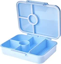 Babys Spot Plain Lunch Box, Baby Blue