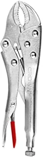 Curved Jaws Locking Grip Pliers, 10-Inch Size