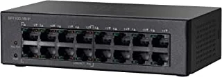 Cisco SF110D-16HP 16-Port 10/100 PoE Desktop Switch