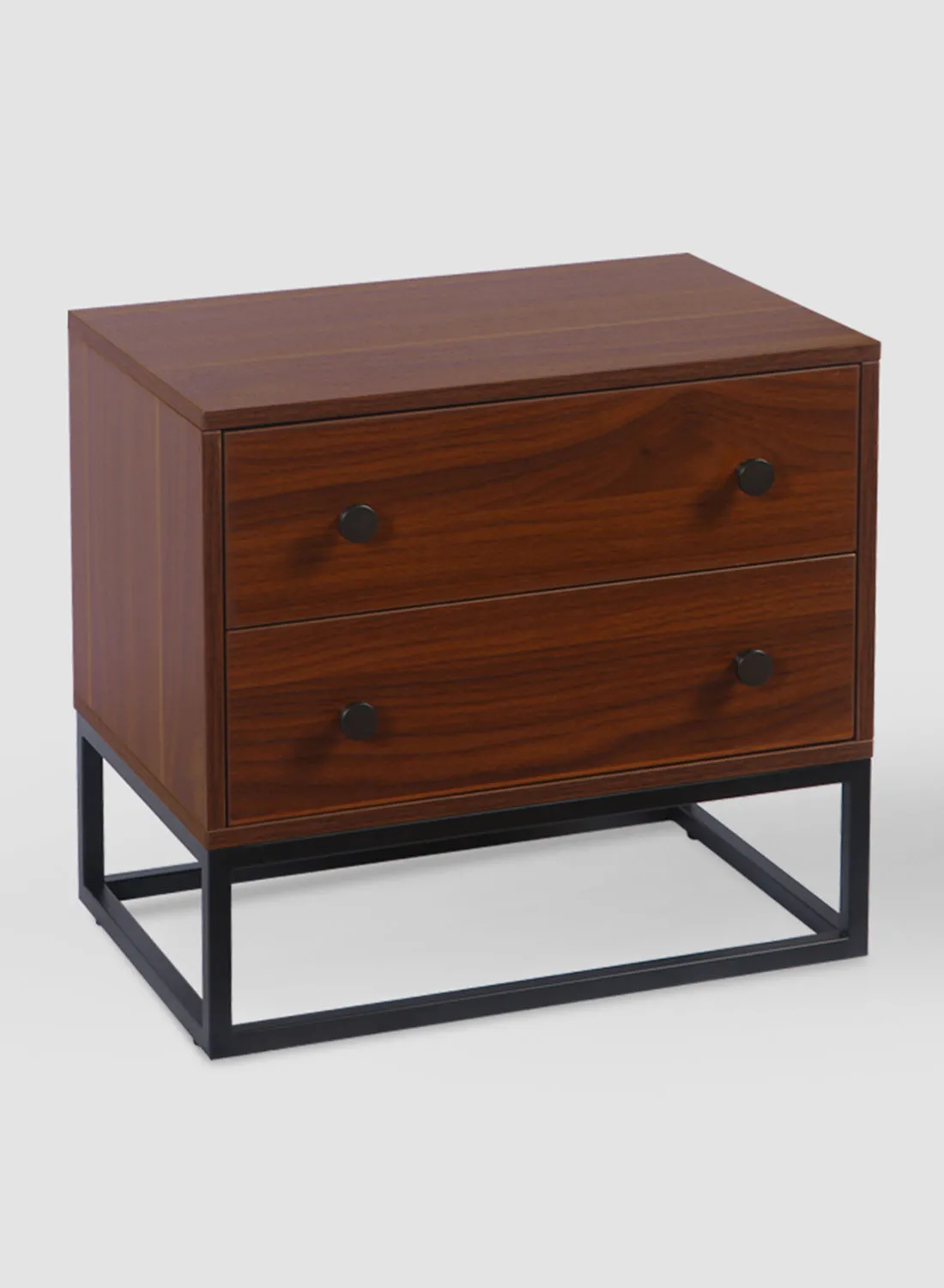 Switch Bedside Table - Size 600 X 390 X 550 Brown Nightstand Comdina - Bedroom Furniture