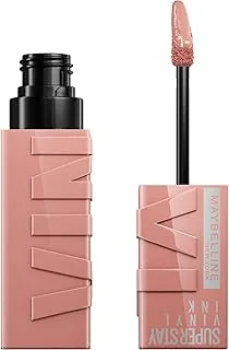 Maybelline New York Lip Colour, Smudge-free, Long Lasting up to 16h, Liquid Lipstick, Shine Finish, SuperStay Vinyl Ink, 95 Captivated, 4.20 ml (Pack of 1)