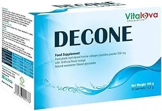 Sulinda Decone, Collagen with Bromeline, Herbal Supplement, 20 Sachet