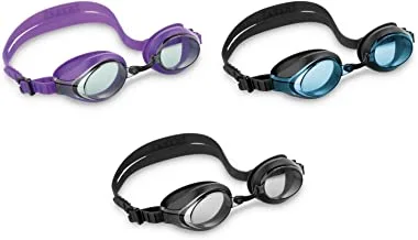 Intex Silicone Sport Racing Goggles for 8+ Years Kids