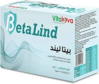 Sulinda Betalind Beta Glucan with Vitamins and Minerals, 10 Bottles