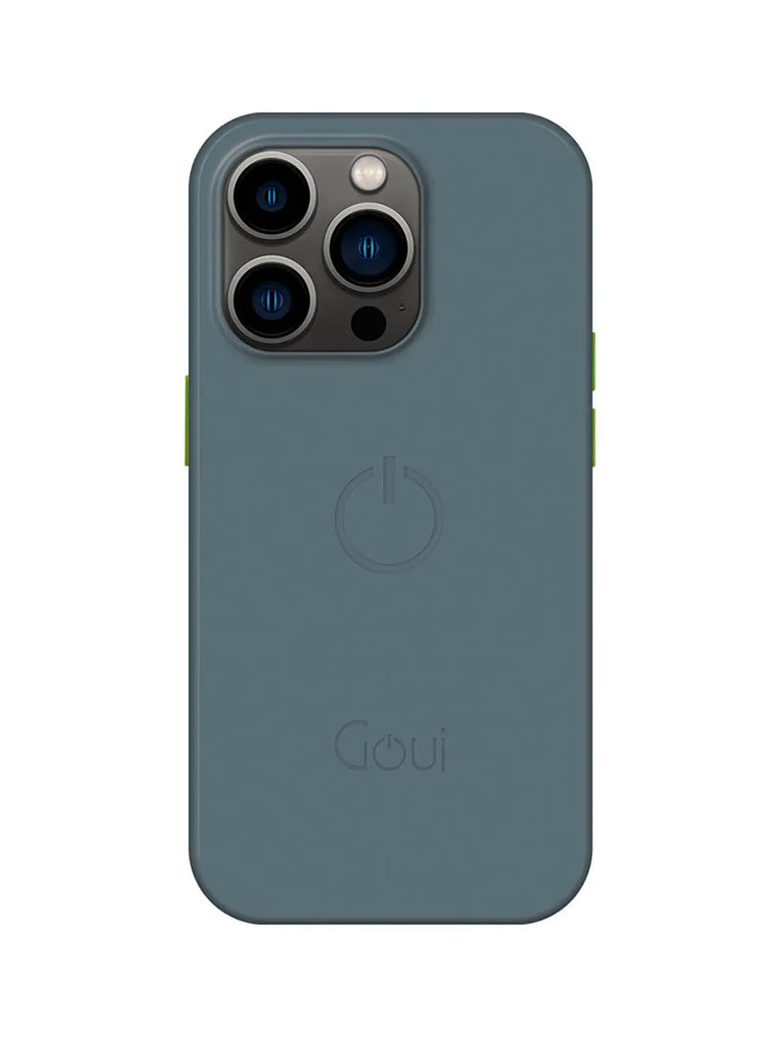 Goui Iphone Case 14 Pro 6.1 Inch With Magnetic Bars Steel Grey