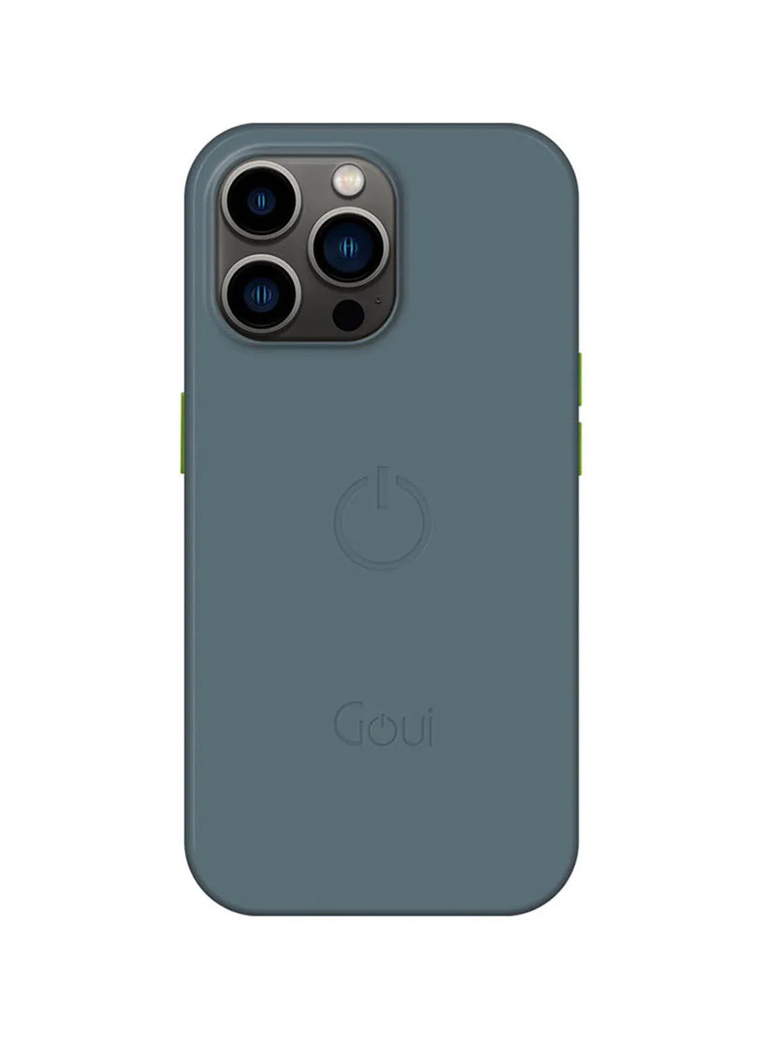 Goui Iphone Case 14 Pro Max 6.7 Inch With Magnetic Bars Steel Grey