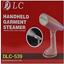 Handheld Garment Steamer, 1100W, Pink DLC-539 Foldable with double heating