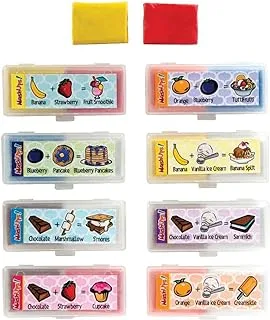 Geddes mash ups scented kneaded erasers, 24 pack (69836)