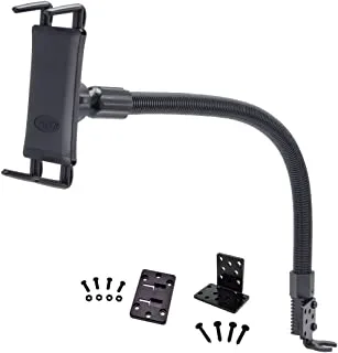 ARKON Car Seat Rail or Floor Mount Holder for iPad Mini or iPhone Xs Max XS XR X Retail Black, IPM688