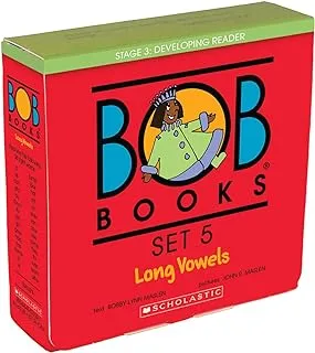 Bob Books - Long Vowels Box Set Phonics, Ages 4 and Up, Kindergarten, First Grade (Stage 3: Developing Reader): 05