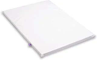 SnuzKot Baby Changing Mat to Fit Snuz Changing Unit - Waterproof PVC & Foam for Comfortable Nappy and Clothes Changing - Wipe Clean - 44 x 66cm - White