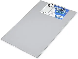 FIS Clip Boards PP Foolscap Size, Color: Grey -FSCBPPFSGY